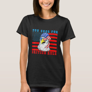 T-shirt Trop Cool pour l'aigle Vintage rétro britannique