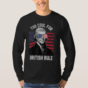 T-shirt Trop Cool Pour Le Régime Britannique Jefferson Ind