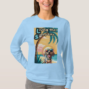 T-shirt Trop Cool pour l'ombre : Tête à lunettes