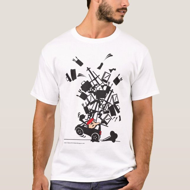 T-shirt Trop d'art ! (Devant)