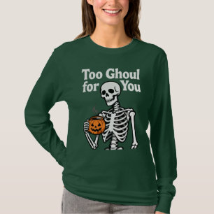 T-shirt Trop de fantôme pour toi