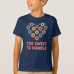 T-shirt Trop doux à manipuler   Enfants Donut