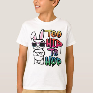 T-shirt Trop Hip Pour Hop Shirt, Chemise De Pâques Hip hop