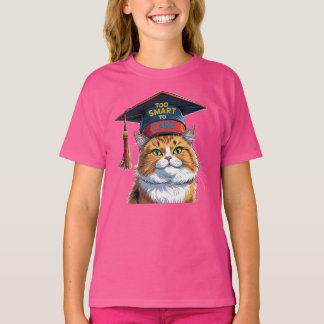 T-shirt Trop intelligent pour être soigné | T-S de confian
