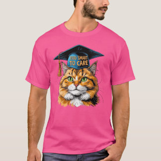 T-shirt Trop intelligent pour se soucier Sarcastique Witne