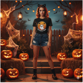 T-shirt Trop mignon À Parler - Adorable Halloween de chat
