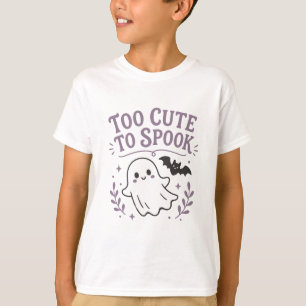 T-shirt Trop Mignon Pour Effrayer Fantôme