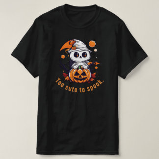T-shirt Trop mignon pour effrayer | Mignon fantôme Tee