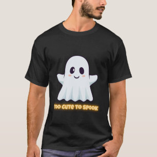 T-shirt Trop Mignon Pour Faire Peur – Joli Fantôme Kawaii