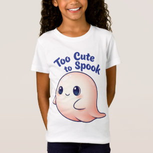 T-Shirt Trop mignon pour parler Fantôme drôle (G) 2