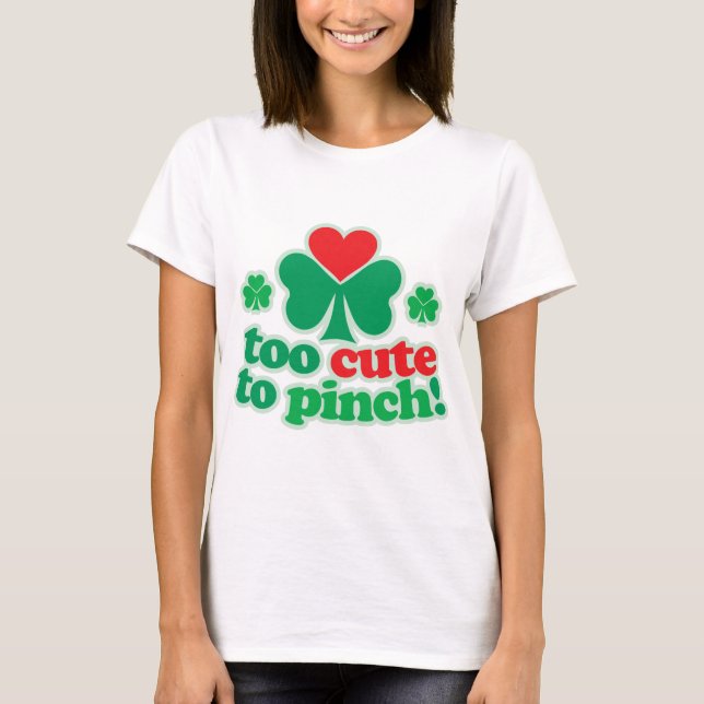T-shirt Trop mignon Pour Pincer (Devant)