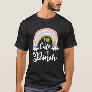 T-shirt Trop mignonne pour pincer Fille tout-petit Saint-P