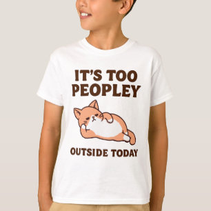 T-shirt Trop Peopley Chat