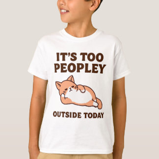 T-shirt Trop Peopley Chat
