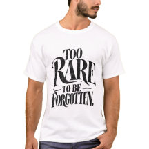 Trop Rare Pour Être Oublié Typographie Vintage