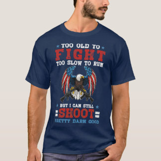 T-shirt Trop Vieux Pour Combattre Trop Lent Pour Fonctionn