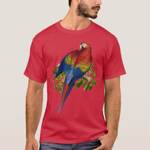 T-shirt Tropcal bird multicoloré