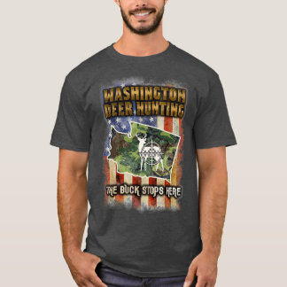 T-shirt Trophée de chasse aux cerfs de Washington
