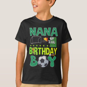 T-shirt Trophée de fête d'anniversaire de garçon de but de