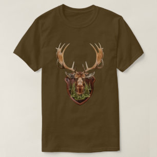 T-shirt Trophée Tête d'Orignal