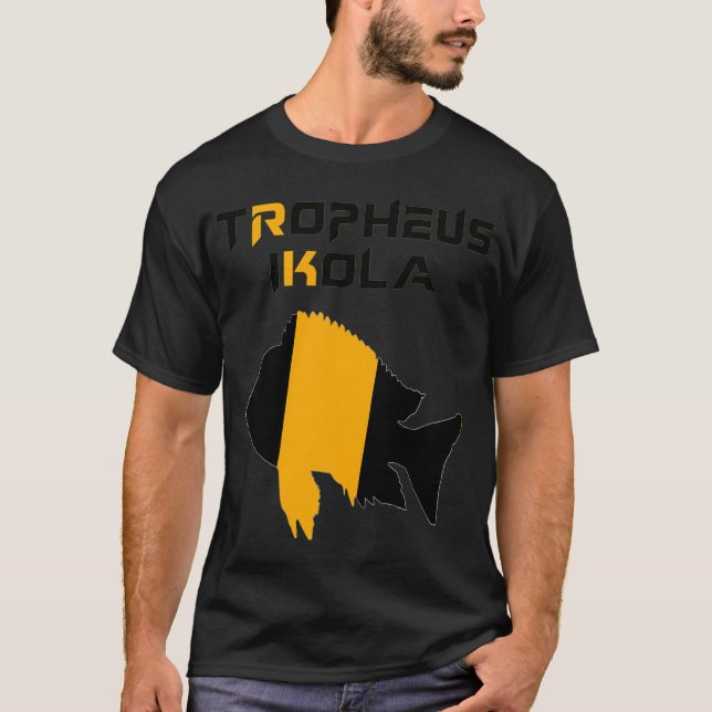 T-shirt Tropheus Yellow Ikola (Devant)
