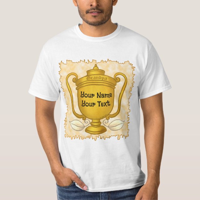 T-shirt Trophy Grand-père (Devant)