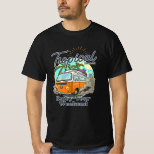 T-shirt Tropical Beach Weekend Adventure
