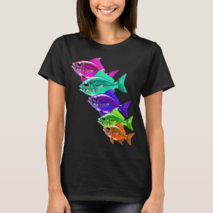 T-shirt Tropical Fish Pop Art