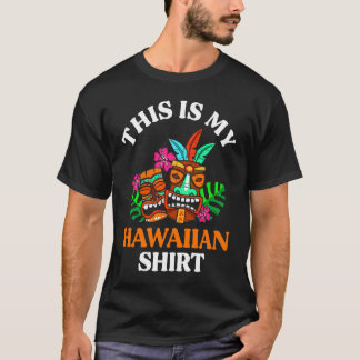 T-shirt Tropical Hawaii Theme Party Garçons Filles C'Est M