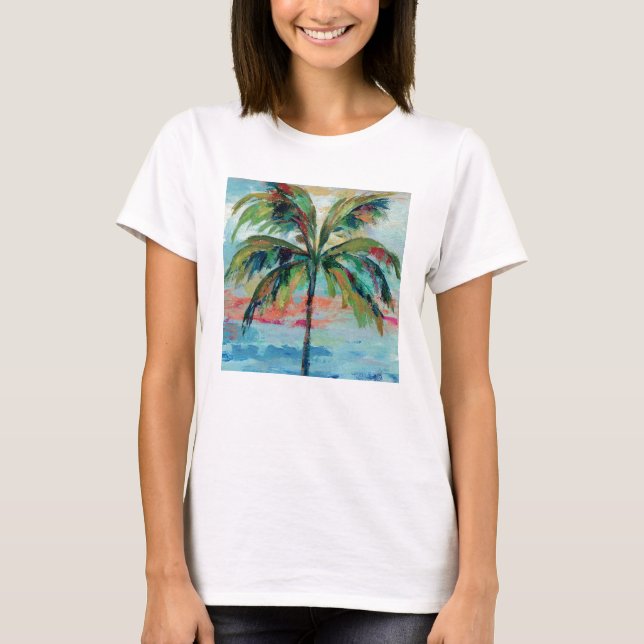 T-shirt Tropical | Palm Tree (Devant)