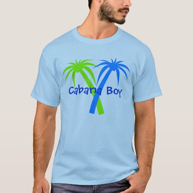 T-shirt Tropical Palm Trees (Devant)