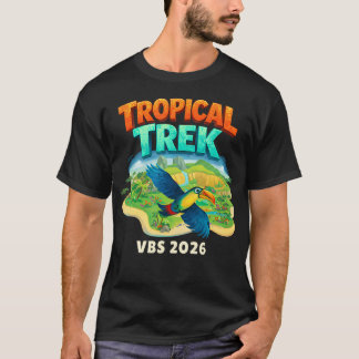 T-shirt Tropical Trek Vbs 2026 Oiseau de l'Île