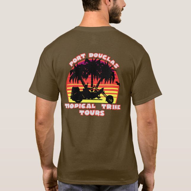 T-shirt Tropical Trike Tours (Dos)