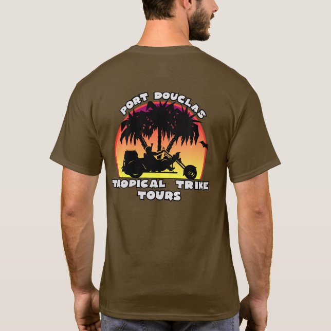 T-shirt Tropical Trike Tours (Dos)