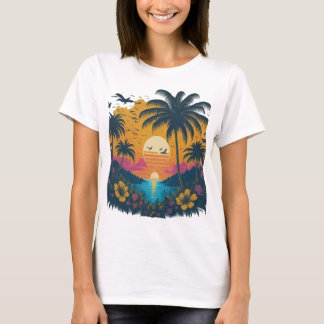T-shirt Tropical Twilight