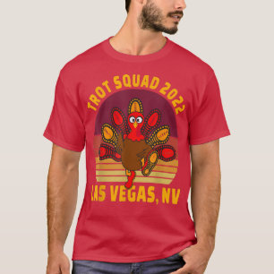 T-shirt Trot Squad 2022 Las Vegas NV Thanksgiving Runner C