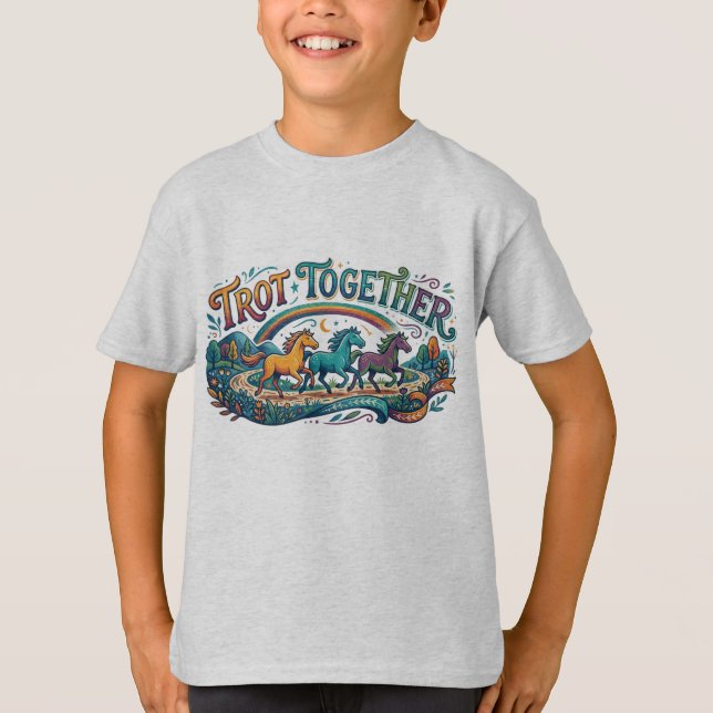 T-shirt Trotter Ensemble (Devant)