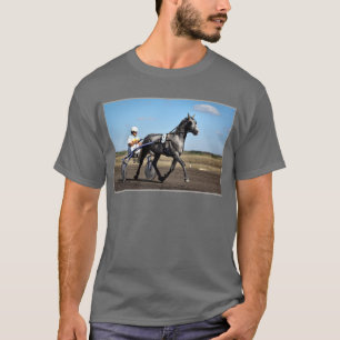T-shirt Trotteur de gris d'Olev