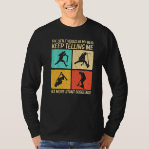 T-shirt Trottinette de stunt cool pour hommes femmes scoot