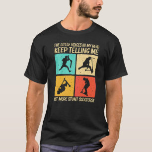 T-shirt Trottinette de stunt cool pour hommes femmes scoot