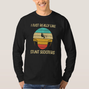 T-shirt Trottinette de stunt cool pour hommes femmes Trott