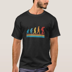 T-shirt Trottinette Evolution Trottinette de stunt Rétro T