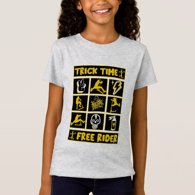 T-Shirt trottinette freestyle (Devant)