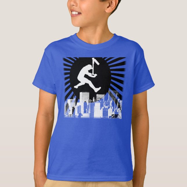 T-shirt trottinette freestyle (Devant)