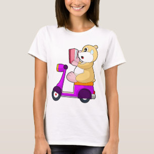 T-shirt Trottinette hamster