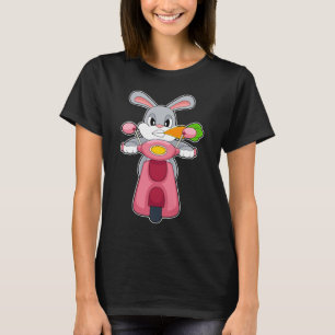 T-shirt Trottinette lapin