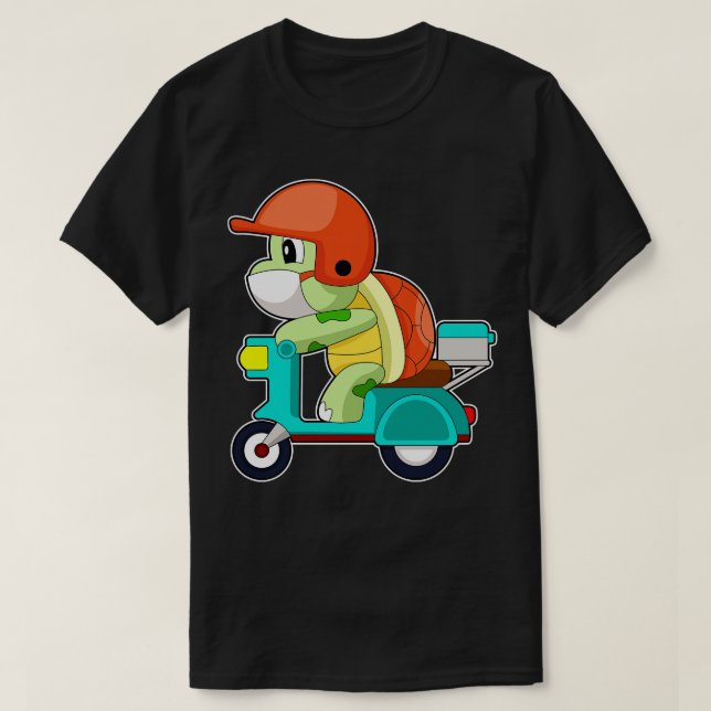 T-shirt Trottinette Tortue 2 (Design devant)