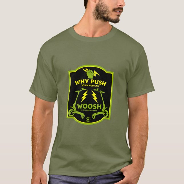 T-shirt Trottinettes électriques (Devant)