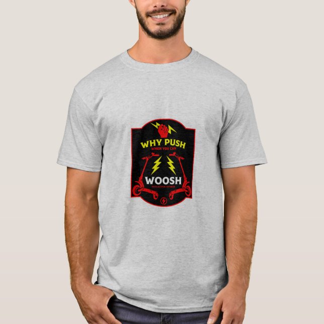 T-shirt Trottinettes électriques (Devant)