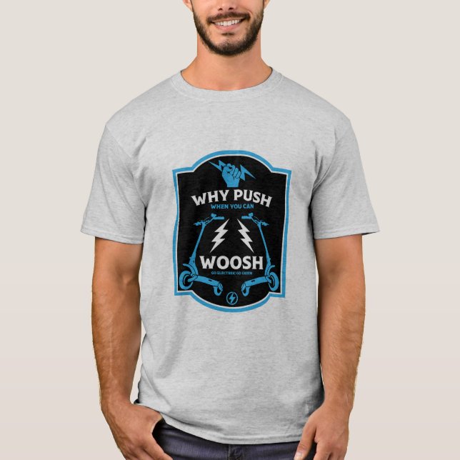 T-shirt Trottinettes électriques (Devant)
